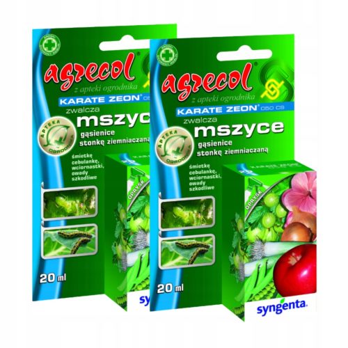 Agrecol Karate Zeon 050 CS 20 ml - Učinkovito sredstvo proti škodljivcem za kmetijstvo in vrtnarjenje, 2 pakiranji!