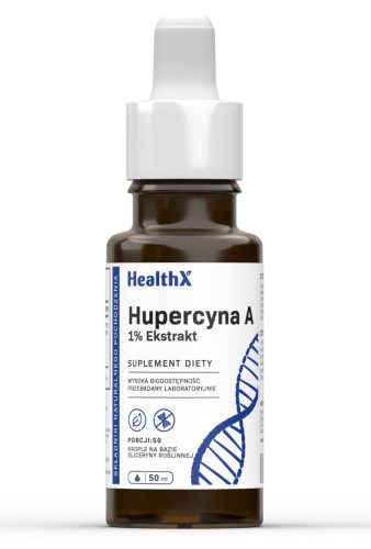 HealthX Huperzin A Kapljice 50 ml - Izboljšajte svoj spomin in koncentracijo
