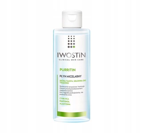 IWOSTIN PURRITIN micelarni čistilni tonik za obraz, 215 ml