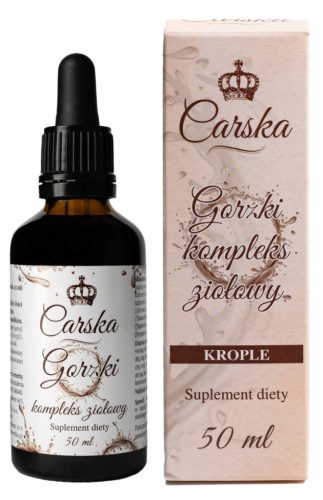 Carski grenki zeliščni kompleks 50 ml za uravnoteženo prehrano