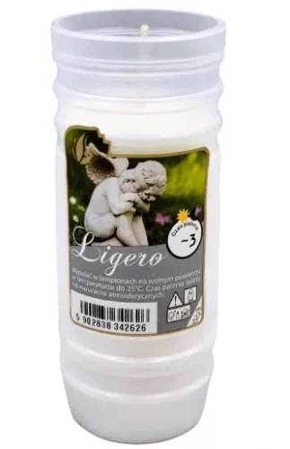 Parafinski vložki za sveče 72 ur 3 dni 20 kosov VYPR