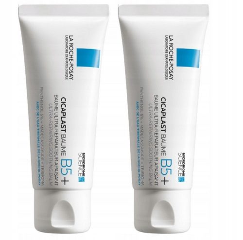 Vlažilni balzam La Roche-Posay Cicaplast Baume B5+, paket 2 kosov, 40 ml vsak