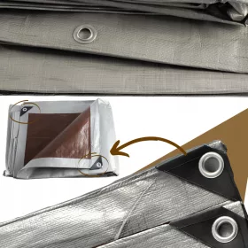   Visokokakovostna in izjemno debela zaščitna ponjava 5x8m z UV stabilizacijo