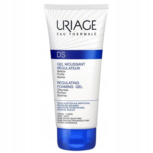 URIAGE DS Regulacijski Penoči Gel za Občutljivo Kožo - 150ml