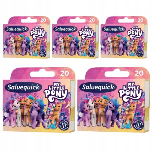 Plastry Salvequick My Little Pony za Otroške Ustnice
