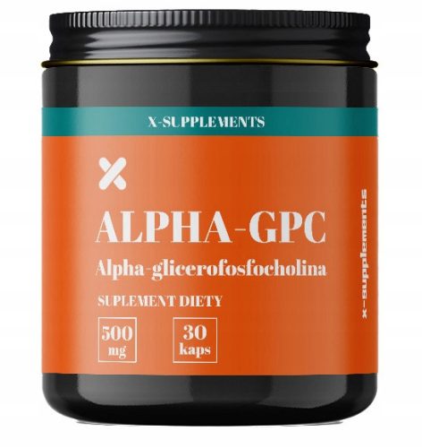 Alpha GPC 500mg - 30 kapsul za podporo možganskih funkcij in kognicije
