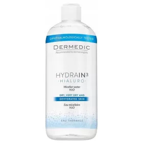   Micelarni čistilni fluid Dermedic Hydrain3 Hialuro za suho kožo 500ml