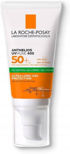 La Roche-Posay Anthelios XL SPF 50+ Gel-krema proti sijaju za obraz - 50 ml