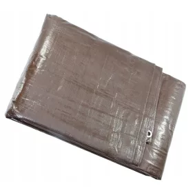   Mocna, zbrojona plandeka PE plandMAX MR06-609 5x5 m, odporna na UV