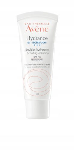 Avene Hydrance Legere SPF 30 - lahki vlažilni krem za občutljivo kožo, 40 ml