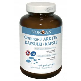   Kapsule Omega-3 Arktis z naravnim oljem arktičnega trska in izvlečkom rožmarina - 120 kosov