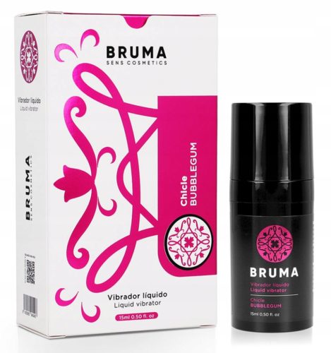Bruma Liquid Vibrator Balonček Bubblegum 15 ml - Inovativni Intimni Gel