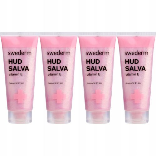 SWEDERM HUDSALVA Krema za roke z vitaminom E, 100 ml - paket 4 kosov