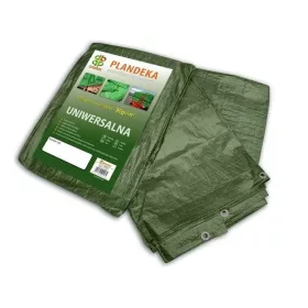   Zaščitna ponjava 10x15 m, zelena, polietilen z UV zaščito, 100% vodoodporna