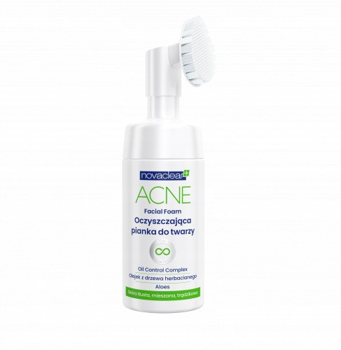Dvojni paket čistilne pene za obraz Acne Facial Foam 