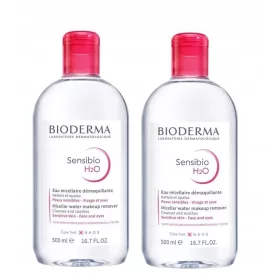   Bioderma Sensibio H20 micelarna voda za občutljivo kožo, 2x 500ml
