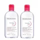 Bioderma Sensibio H20 micelarna voda za občutljivo kožo, 2x 500ml