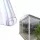 Prozorna PVC folija za nadstreške 180x100 cm - trajna in odporna zaščita
