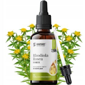   Różeńka Górska RHODIOLA ROSEA 4:1 30ml, Povečuje Psihično Odpornost in Koncentracijo
