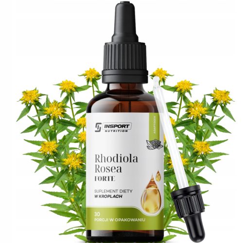 Różeńka Górska RHODIOLA ROSEA 4:1 30ml, Povečuje Psihično Odpornost in Koncentracijo