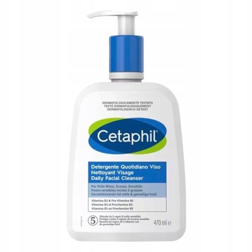 Cetaphil Daily Face Cleanser - Nežni Gel za Dnevno Čiščenje Obraza, 470 ml