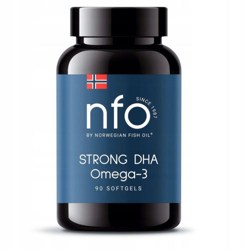 OMEGA-3 STRONG DHA za izboljšanje možganskih funkcij in vida – 90 mehkih kapsul