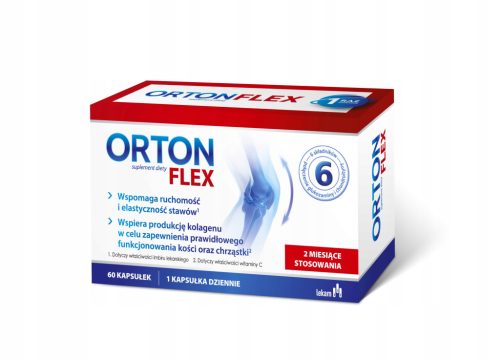 Orton Flex - Vseobsegajoča Podpora za Vaše Sklepe, 60 Kapsul