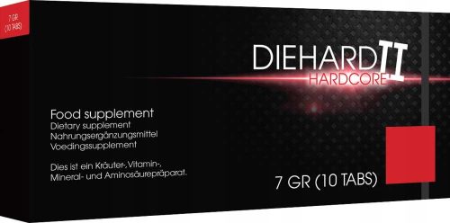 Diehard II Tablete za Moške: Izboljšajte Potenco in Erekcijsko Zmogljivost