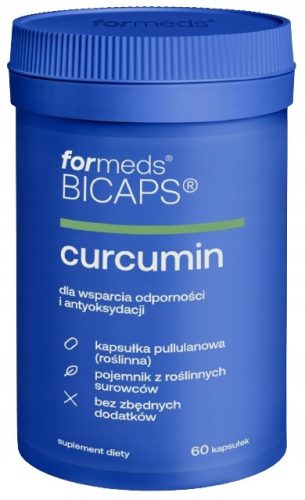 ForMeds BICAPS CURCUMIN: VEGANSKE KAPSULE ZA PODPORO IMUNSKEGA SISTEMA