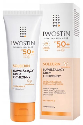 Zaščitna krema za obraz IWOSTIN SOLECRIN SPF50+, 50 ml