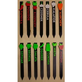    ETIKETE ZA RASTLINE 20 CM VRTNARSKIH ETIKET Z OPISOM 15 kosov.