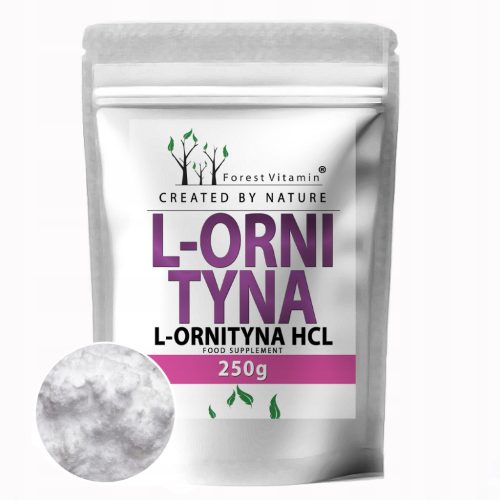 L-Ornitin HCL 250g – Naravna podpora za metabolizem in regeneracijo