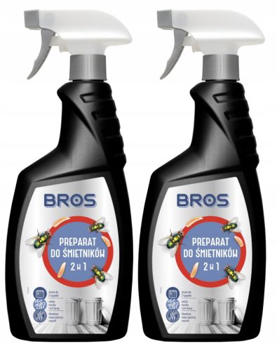 2v1 Preparat za koše, uničuje muhe in ličinke, svež citronski vonj - 500ml