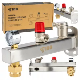    Varnostna skupina IBO INOX 6 bar | GBDN-6BSNI za sanitarno vodo
