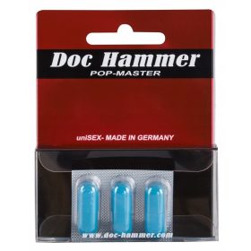   Doc Hammer POP-MASTER: Naravna rešitev za izboljšanje potence, 3 kapsule