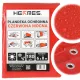 Vodoodporna zaščitna ponjava 180 g/m² 6x8 m intenzivno rdeče barve