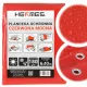 Vodoodporna Zaščitna Ponjava 180 g/m2, 6x10 m, Močna Rdeča Barva