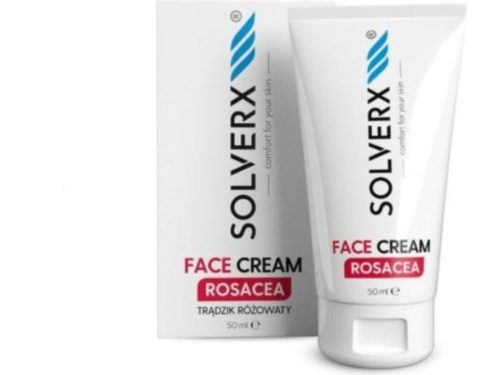 SOLVERX Rosacea Krema za obraz proti rozacea 50 ml