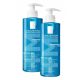2 x La Roche-Posay Effaclar čistilni gel za mastno kožo, nagnjeno k aknam, 400 ml