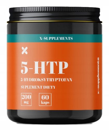 5-HTP 200 mg - naravna podpora za proizvodnjo serotonina, 60 kapsul
