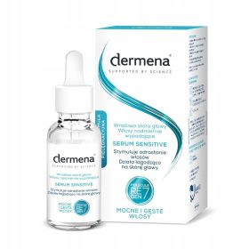   Serum dermena® SENSITIVE za občutljivo lasišče, spodbuja rast las – 50 ml