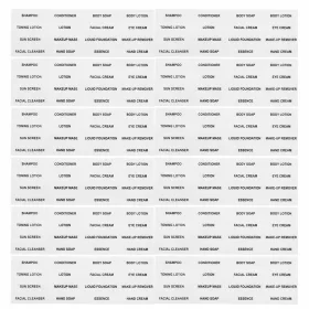    ČRNE PVC ETIKETE ZA STEKLENIČKE ZA NEGO - ZA OZNAČEVANJE IN ORGANIZIRANJE