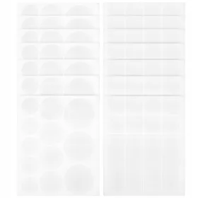    BELE OBOJSTRANSKE SAMOLEPILSKE PIKICE ZA PLAKATE IN DEKORACIJE