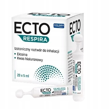 ECTO RESPIRA - 20 ampul po 5 ml za inhalacijo, brez konzervansov
