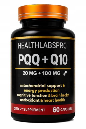 PQQ 20 mg + Koenzim Q10 100 mg - 60 kapsul za boljše zdravje