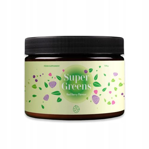 Super Greens BIO: Moringa, Spirulina, Chlorella in Reishi za boljše zdravje, 150g