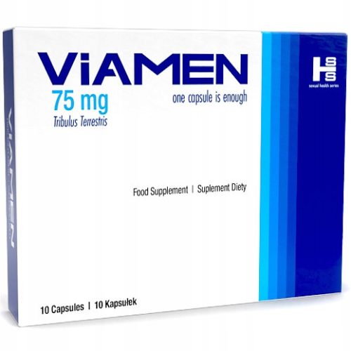 Dopolnilo VIAMEN 75 mg za močnejše erekcije in daljše spolne odnose