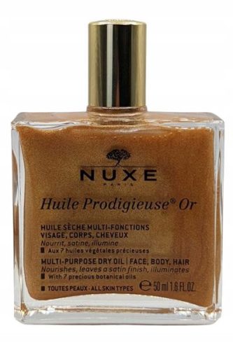 Suhi oljni Nuxe Huile Prodigieuse z zlatimi delci, 50 ml