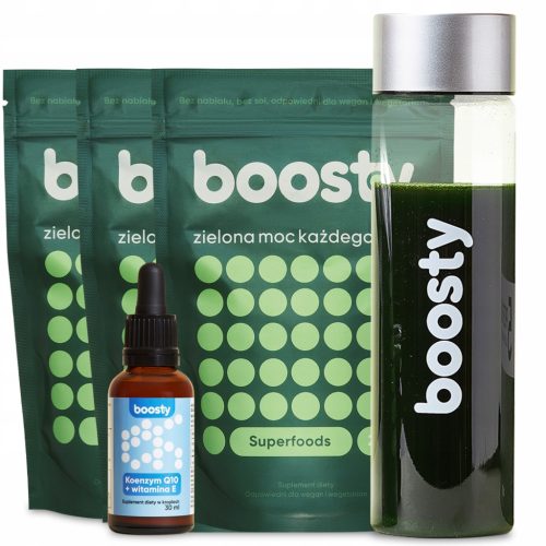 Boosty – Prehransko dopolnilo za zdravje črevesja in dodatno energijo