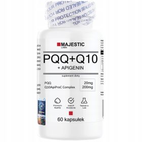   PQQ (20 mg) + Q10ApiProC kompleks (200 mg) – 60 kapsul – Majestic Labs